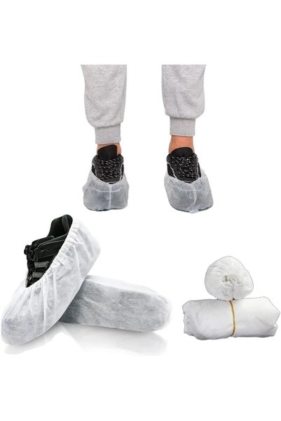 Generic Disposable Rain Shoe Covers, Azonee 50 Pairs of Shoe Protectors for R...