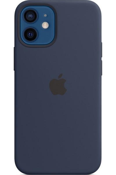 Apple iPhone 12 Mini Μπλε Θήκη Σιλικόνης