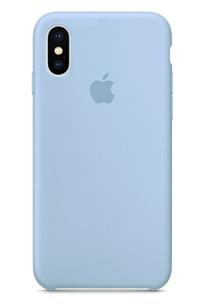 Apple iPhone X/XS Γαλάζια Θήκη Σιλικόνης