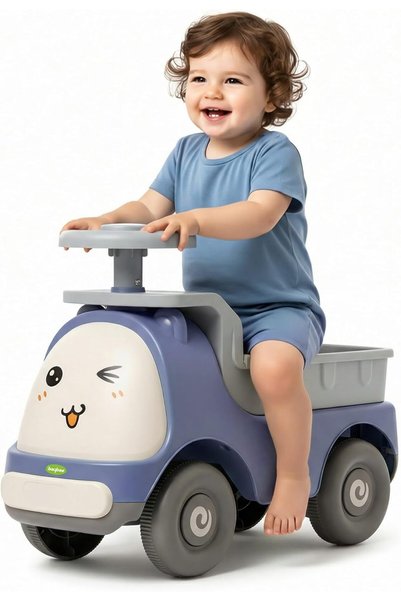 Generic Baby Ride On Car for Kids with Music, Push Ride On Toy for Toddlers 1...