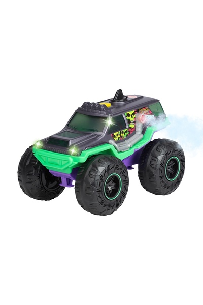Dickie Toys Masina Rowdy Rocker 25 cm verde cu lumini si sunete