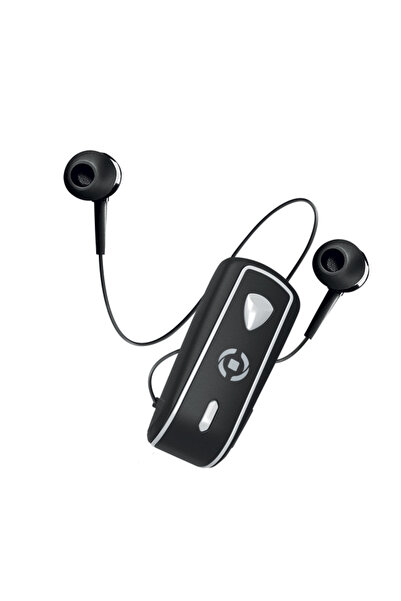 Celly Bluetooth με κλιπ 2 Στερεοφωνικό Ανασυρόμενο Μαύρο