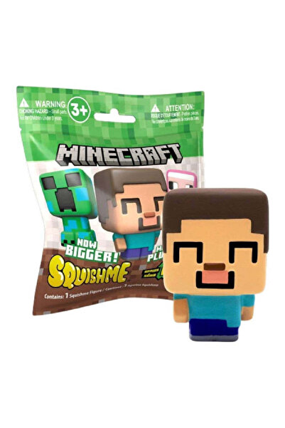 Mojang Minecraft SquishMe Συμπιέσιμη Φιγούρα Σακούλα Έκπληξη Σειρά 6 σε Διάφο...