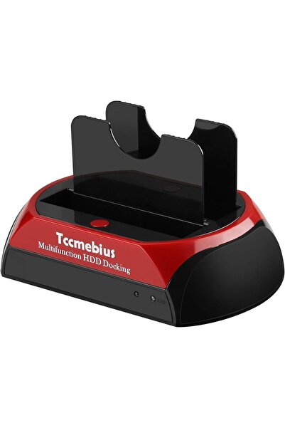 Tccmebius Σταθμός σύνδεσης σκληρών δίσκων USB 2.0, TCC-S862-DE – Εξωτερική θή...