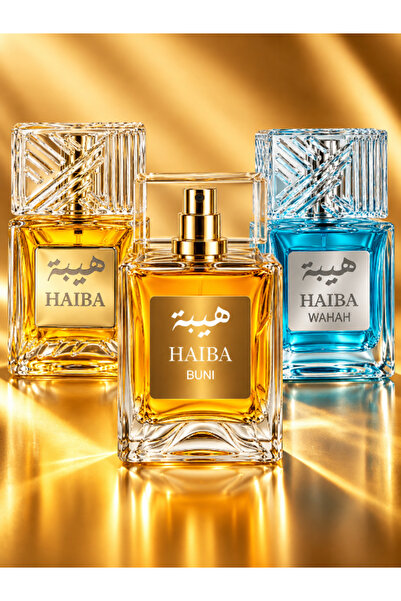 Generic Brand Σετ 3 αρωμάτων HAIBA – HAIBA, HAIBA WAHAH, HAIBA BUNI – Eau de ...