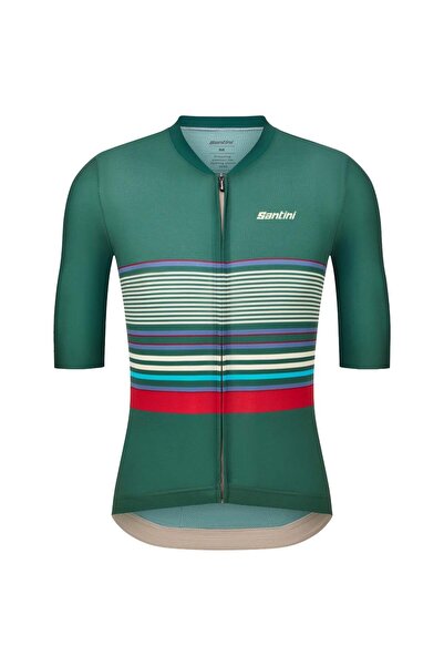 Santini Φανέλα ποδηλασίας Bengal Evo SS 2026-Πράσινο-M