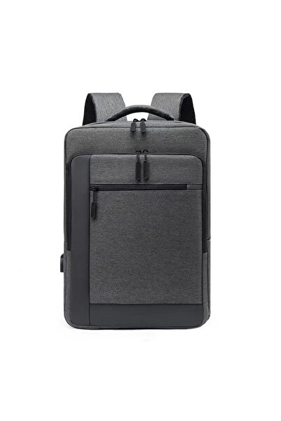 NO BRAND Σακίδιο πλάτης για λάπτοπ BP-33, 15.6 ", Γκρι - 45311