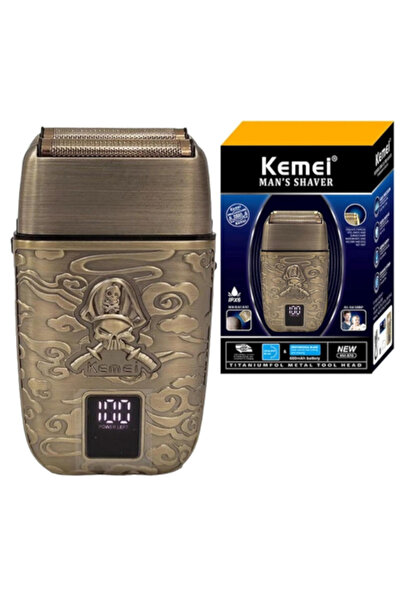 Kemei KM-TX15 Επαναφορτιζόμενη Ξυριστική Μηχανή Προσώπου/Σώματος