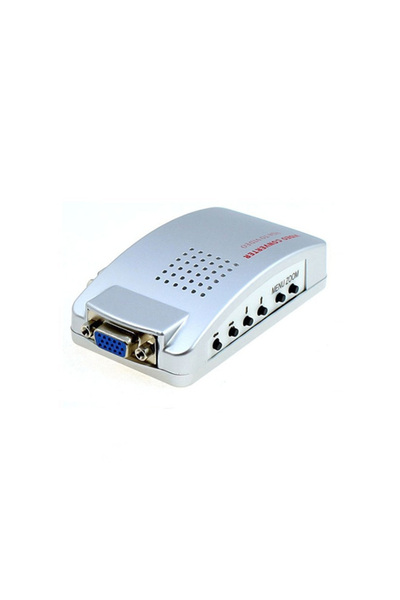 OEM Μετατροπέας VGA σε AV/S-Video+VGA, OEM, Ασημί - 18299