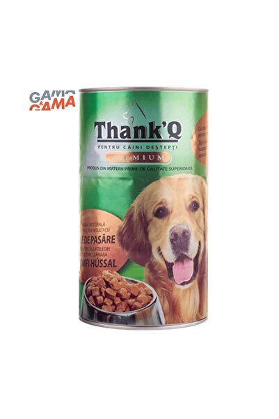 ThankQ Thank Q – Conserve pentru caini pasare, 1240 gr x 12 buc