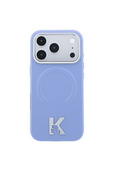 Karl Lagerfeld Husă MagSafe cu textură în relief și design Kameo pentru iPhon...