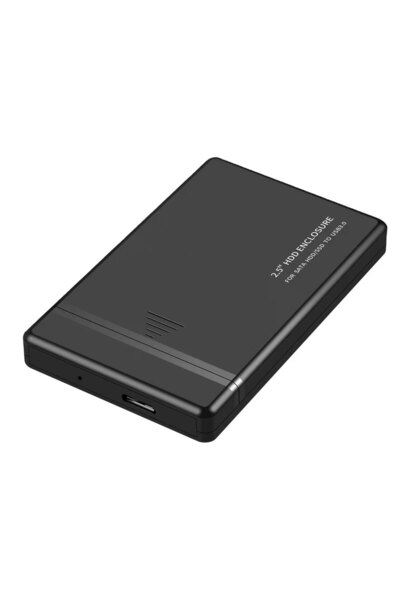 DETECH Εξωτερική Θήκη Σκληρού Δίσκου DeTech, 2.5 ", SATA, Type-C, 5Gbps, Μαύρ...