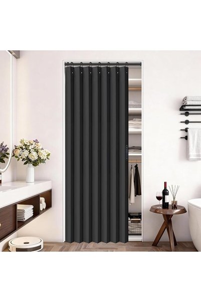 GENERAL Vatge Door Curtains for Doorway, Folding Door Curtains Interior Close...