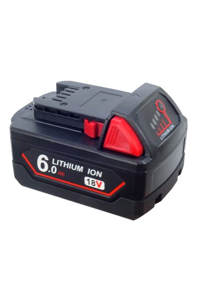 Tradebit Baterie, 18V, 6000mAh, pentru scule electrice, compatibilă cu Milwau...