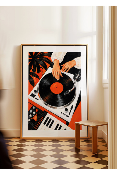 ARTHOUSECOLLECTIVE Colecție de muzică - Disc / DJ / Decor pentru studio - Pos...