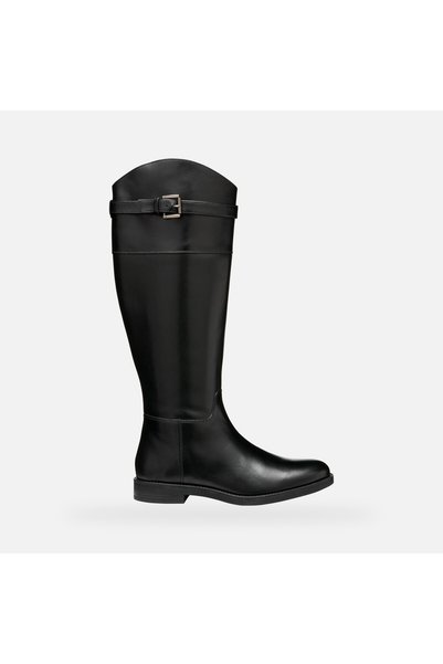 Geox Esmeena - Cizme de damă până la genunchi, negre # G015817