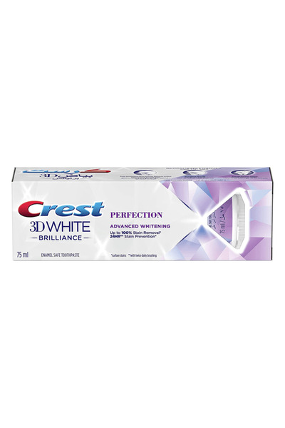 Crest معجون أسنان ثري دي وايت بريليانس - 75 مل