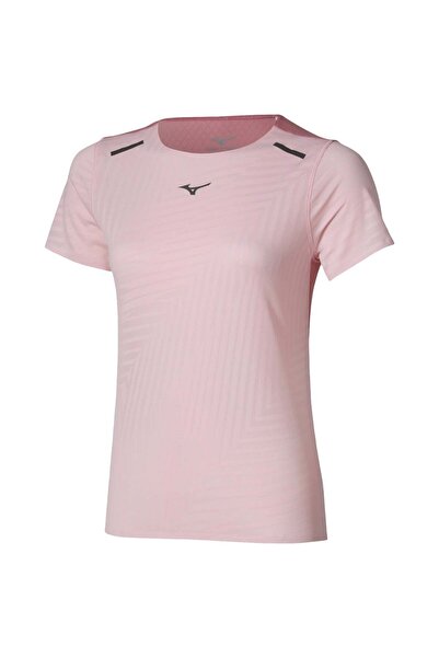MIZUNO Tricou de alergare pentru femei Tech Light Tee SS 2026-Roz-L