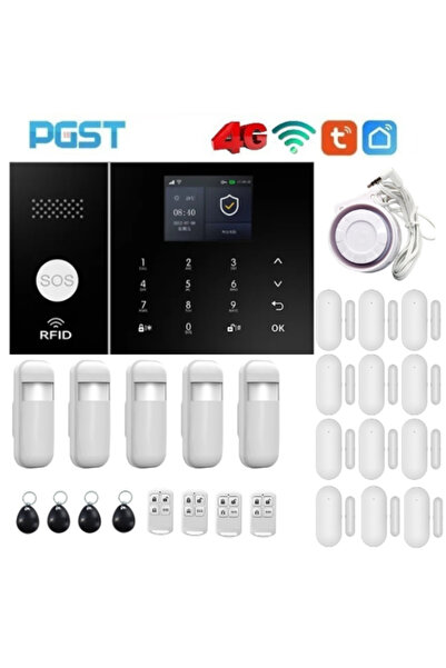 PGST PG-108-4G-K Ασύρματο Σύστημα Συναγερμού (Wi-Fi – 4G) - Ελληνική Γλώσσα