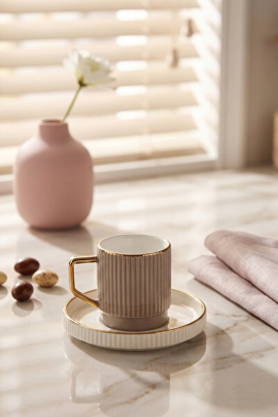 Cooker Noveris 6-Person 90 ml Porcelain Coffee Cup Set Ckr4609