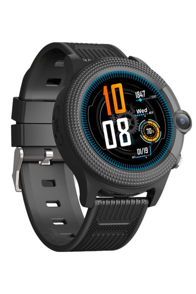 In Time INTIME GPS έξυπνο ρολόι για παιδιά IT-051 1.28 " κάμερα 4G IPX7 μαύρο