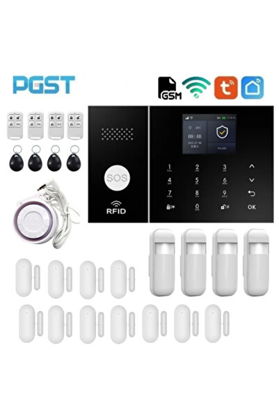PGST PG-108-J Ασύρματο Σύστημα Συναγερμού (Wi-Fi / GSM) – Υποστήριξη Ελληνική...