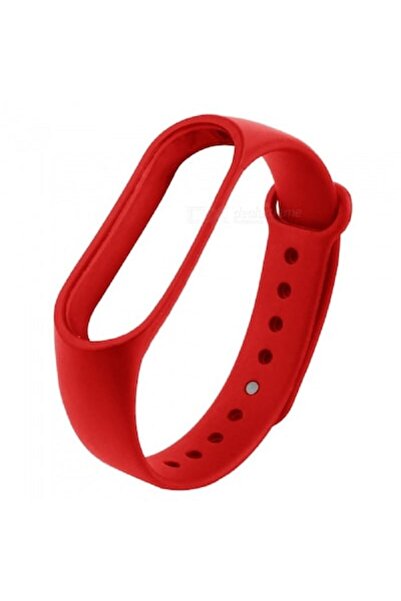 Xiaomi Λουράκι Σιλικόνης Για Mi Band 3/4 - Oem - Κόκκινο - Λουράκια