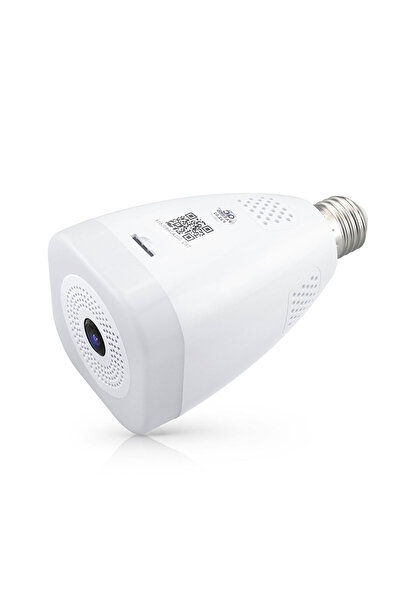 NO BRAND Έξυπνη κάμερα ασφαλείας PST-F30A-3MP 3.0Mp Fisheye για ντουί E27 Wi-...