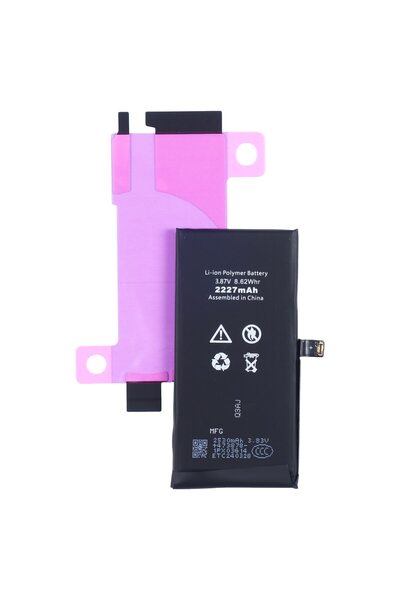 REPART Baterie pentru Apple iPhone 12 Mini 2227mAh FĂRĂ MESAJ BMS crăpat + ad...