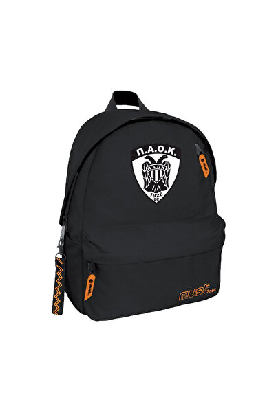 Must Team PAOK KAE Σακίδιο πλάτης με 1 κύρια θήκη 32x17x42εκ.