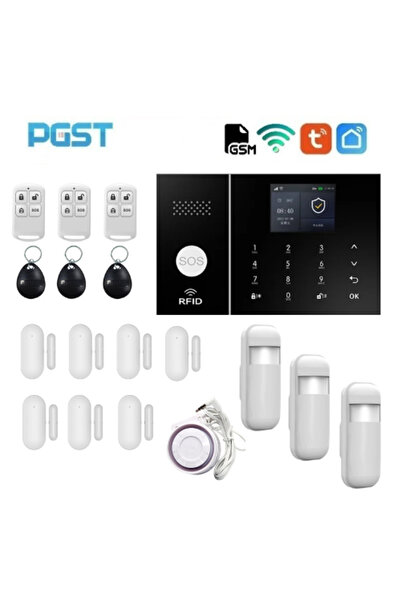 PGST PG-108-F Ασύρματο Σύστημα Συναγερμού (Wi-Fi / GSM) – Υποστήριξη Ελληνική...