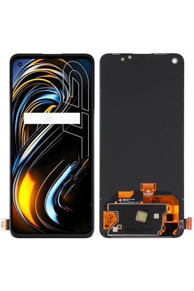 Tradebit Display LCD și ecran tactil pentru Realme GT 5G RMX2202, OLED, Negru