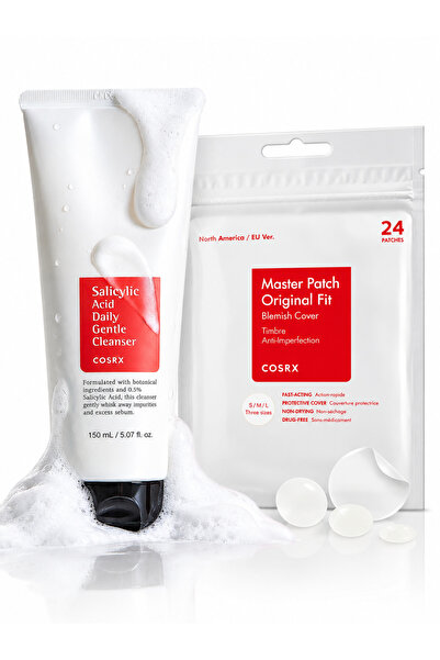 Cosrx Acne Control Duo – Salicylic Acid Daily Gentle Cleanser 150ml + Master ...
