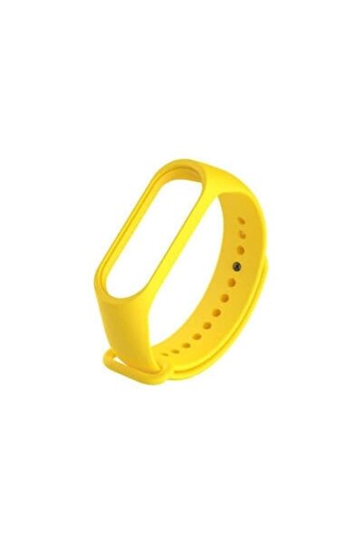 Xiaomi Λουράκι Σιλικόνης Για Mi Band 3/4 - Oem - Κίτρινο - Λουράκια