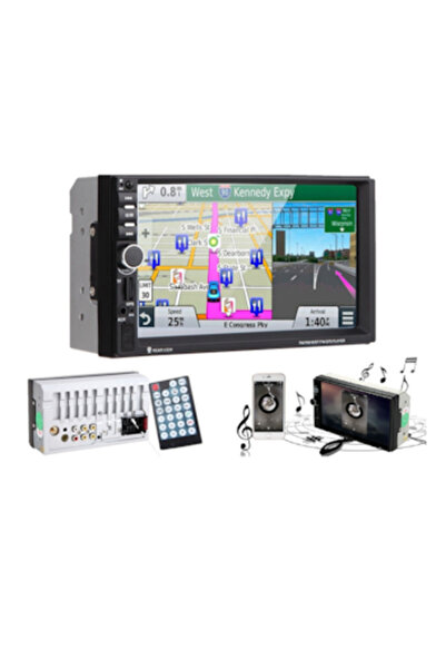 OEM Multimedia Οθόνη Αυτοκινήτου Αφής 7’ – 2din Mp3, Bluetooth, Usb, Sd Card ...