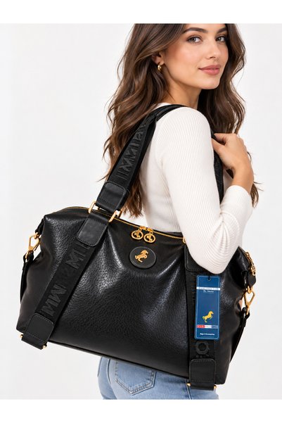 Miami Polo Women's Hand and Shoulder Bag Daily Travel Business Office Stylish and Convenient Durable Model Bag