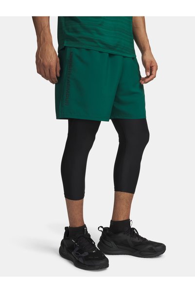 Under Armour Pantaloni scurți UA Tech Woven Wordmark pentru bărbați, verzi