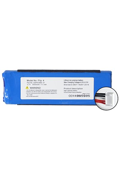 Tradebit Acumulator pentru JBL FLIP 4, 3000mAh, 3.7V