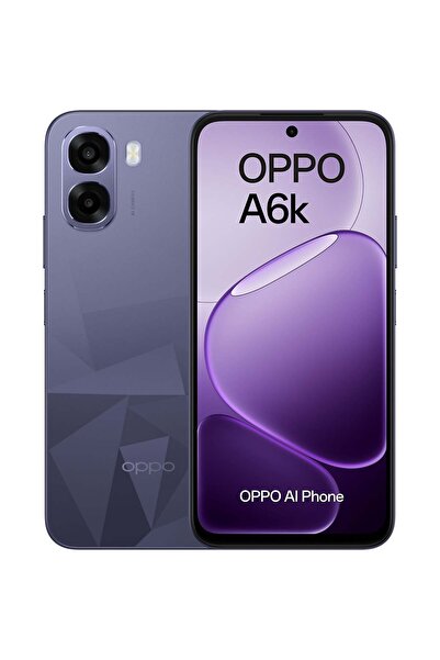 OPPO Κινητό τηλέφωνο A6K, 4GB RAM, 256GB, Κρυσταλλικό Βιολετί