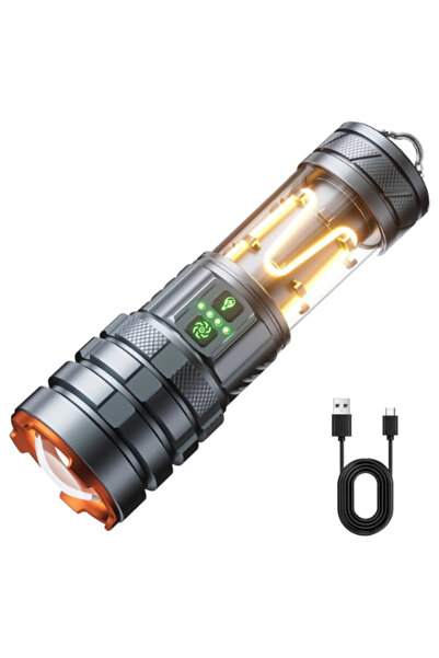 YEMAO Κάμπανιον Συσκευές YM‑G580 Επαναφορτιζόμενος Φακός LED