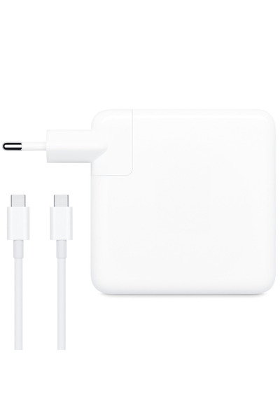 DETECH Τροφοδοτικό, Για Apple, 87W, Type-C, Λευκό - 353