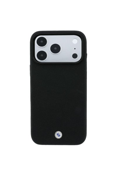 BMW Θήκη MagSafe με μεταλλικό λογότυπο Kevlar για iPhone 18 Pro Max / 17 Pro ...