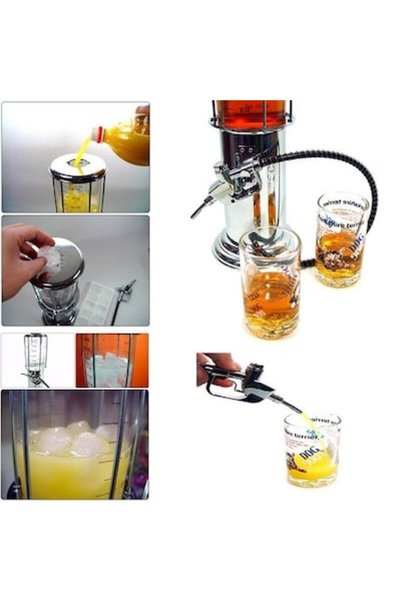 OEM Αντλία Διανομής Ποτού Vintage 50s 950ml Με Κάνουλα - Bar Butler Liquor Pump