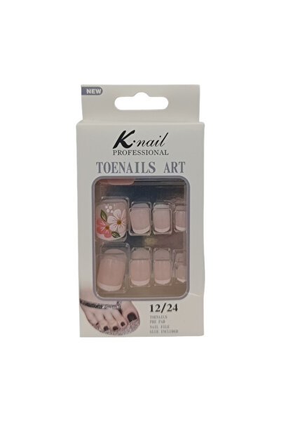 OEM Τεχνητά νύχια ποδιών με σχέδια KNail