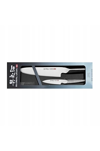 Global Set Ukon cuțit bucătar 20 cm + cuțit de curățat 9 cm