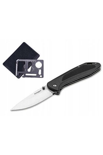 MAGNUM Scyzoryk EDC Advance Checkering negru 9 cm 440C liner lock