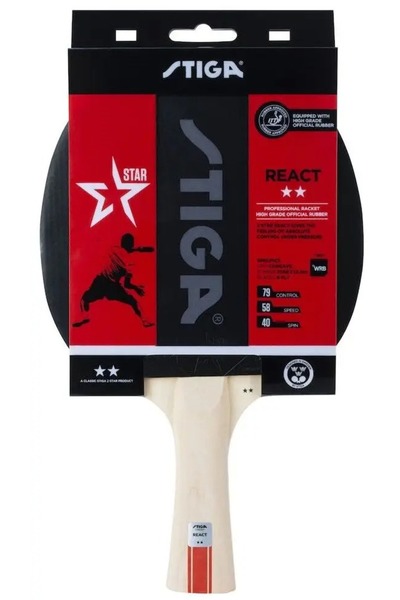 STIGA Rachetă de tenis de masă React