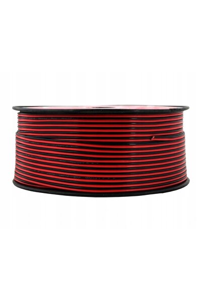 lexton Cablu audio 2x0,50mm 100m Negru Roșu