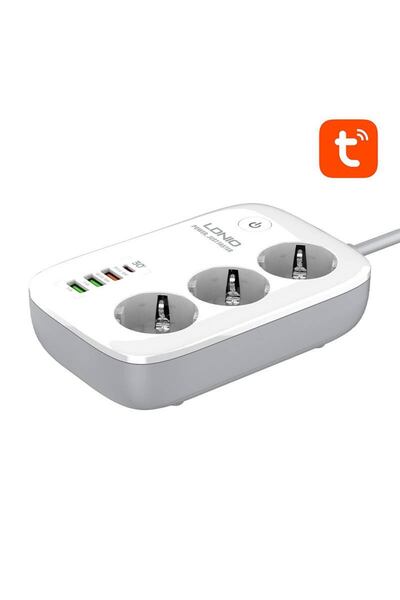 OEM LDNIO SEW3452 Έξυπνο πολύπριζο 3 Θέσεων