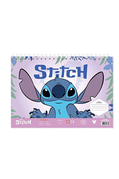 Diakakis Lilo & Stitch Μπλοκ Σχεδίασης 23x33 εκ., 40 Φύλλα με Αυτοκόλλητα, Στ...